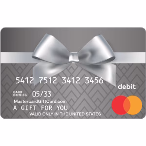 Mastercard® $20-$500 Silver Bowtie eGift Card
