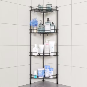 Aitatty Corner Shower Caddy: 4 Tier Corner Shelf Organizer