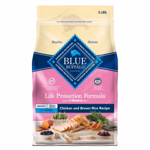 Blue Buffalo Life Protection Formula Small Breed Dry Dog Food Chicken & Brown Rice 5 lbs.