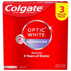 Colgate Optic White Advanced Hydrogen Peroxide Whitening Toothpaste