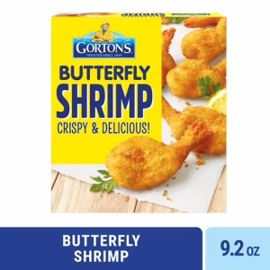 Gorton’s Butterfly Shrimp – Whole Shrimp Breaded with Crunchy Panko Breadcrumbs