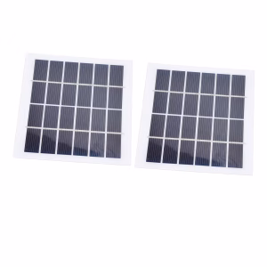 Small 6V Solar Plate, 2,Piece Kit, Ideal For Household, Car Boat Power Systems